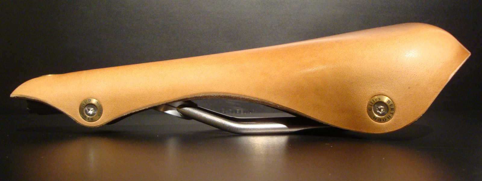 NEW GILLES BERTHOUD SADDLE SEAT SOULOR NATURAL MADE IN FRANCE IDEALE BROOKS