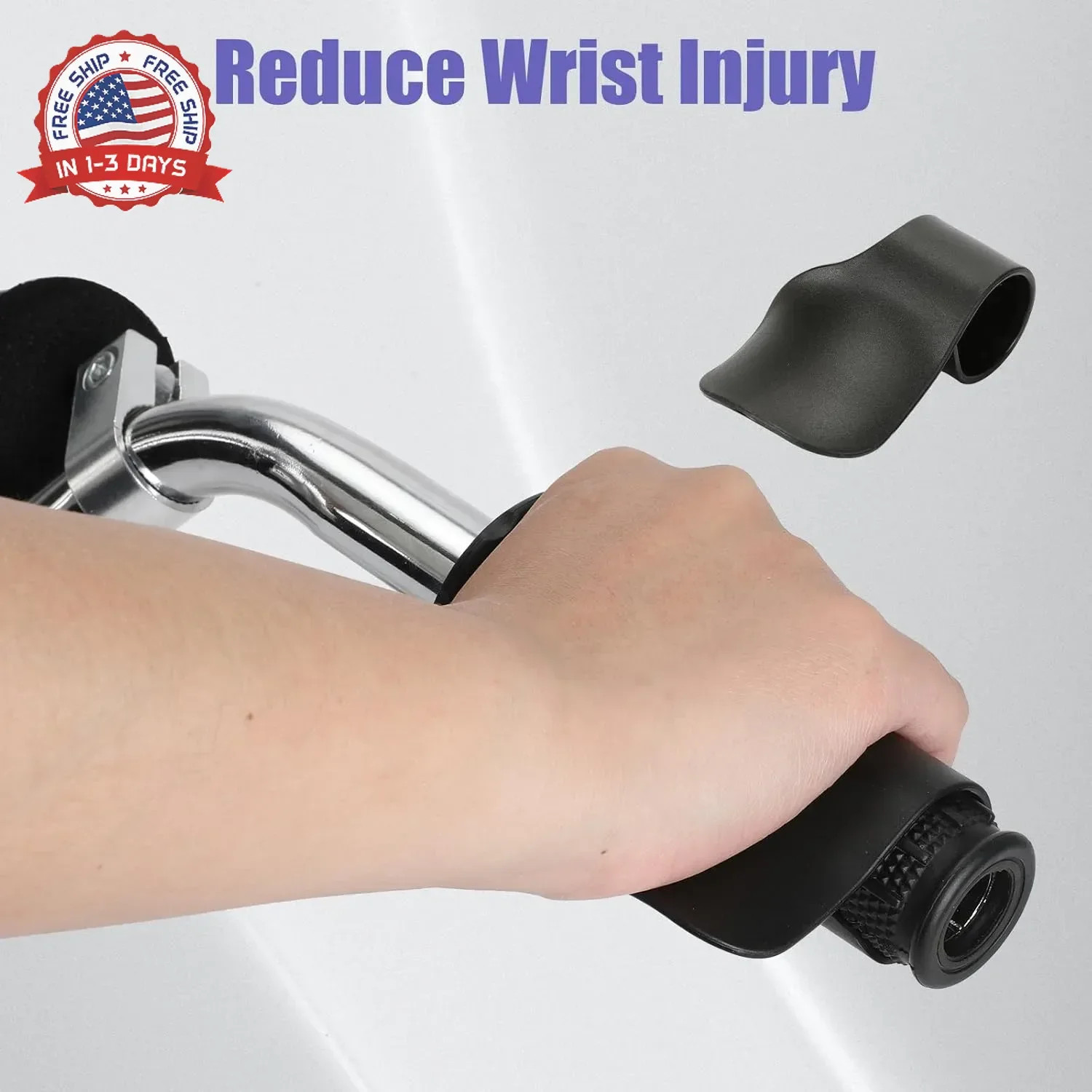 7/8 Handlebar Grips Rubber ATV Handle Grips Replacement for Rancher 350 420 Four