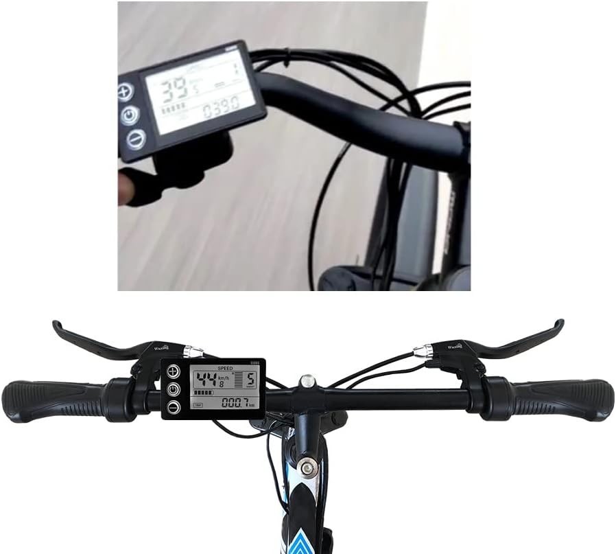Lightweight LCD Display Meter for Electric Bicycles – Speed Sensor & UART Tech