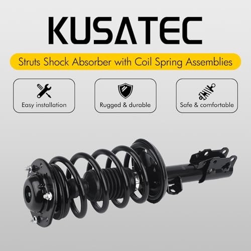 172200 172199 Front Pair Complete Struts Shock Absorber fit for Chevy Malibu