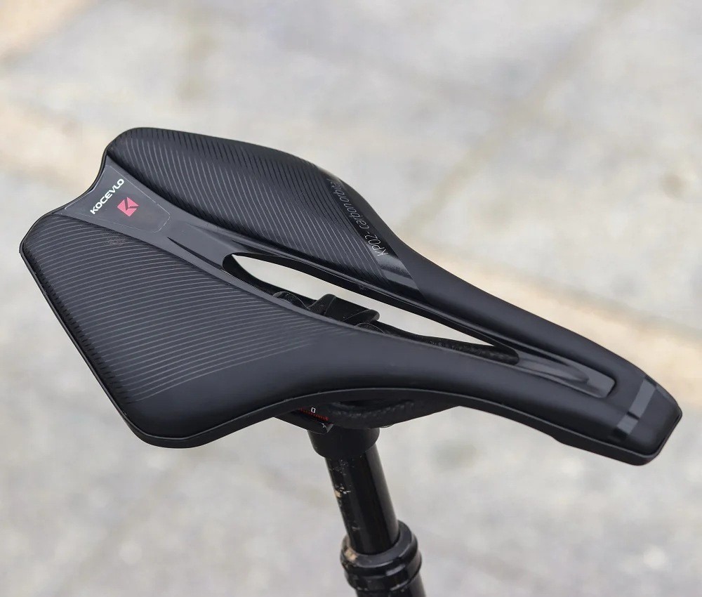 KOCEVLO 143 Carbon Bike Saddle 120g Ultralight Carbon Rail Road MTB Seat