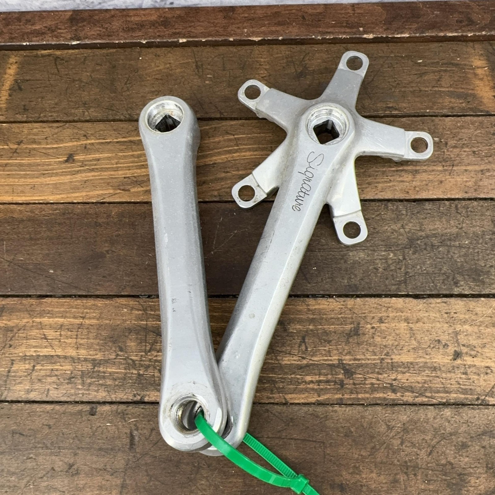 Vintage SR Signature Crankset 165mm 110 BCD Square Taper 165 Japan Road Bike