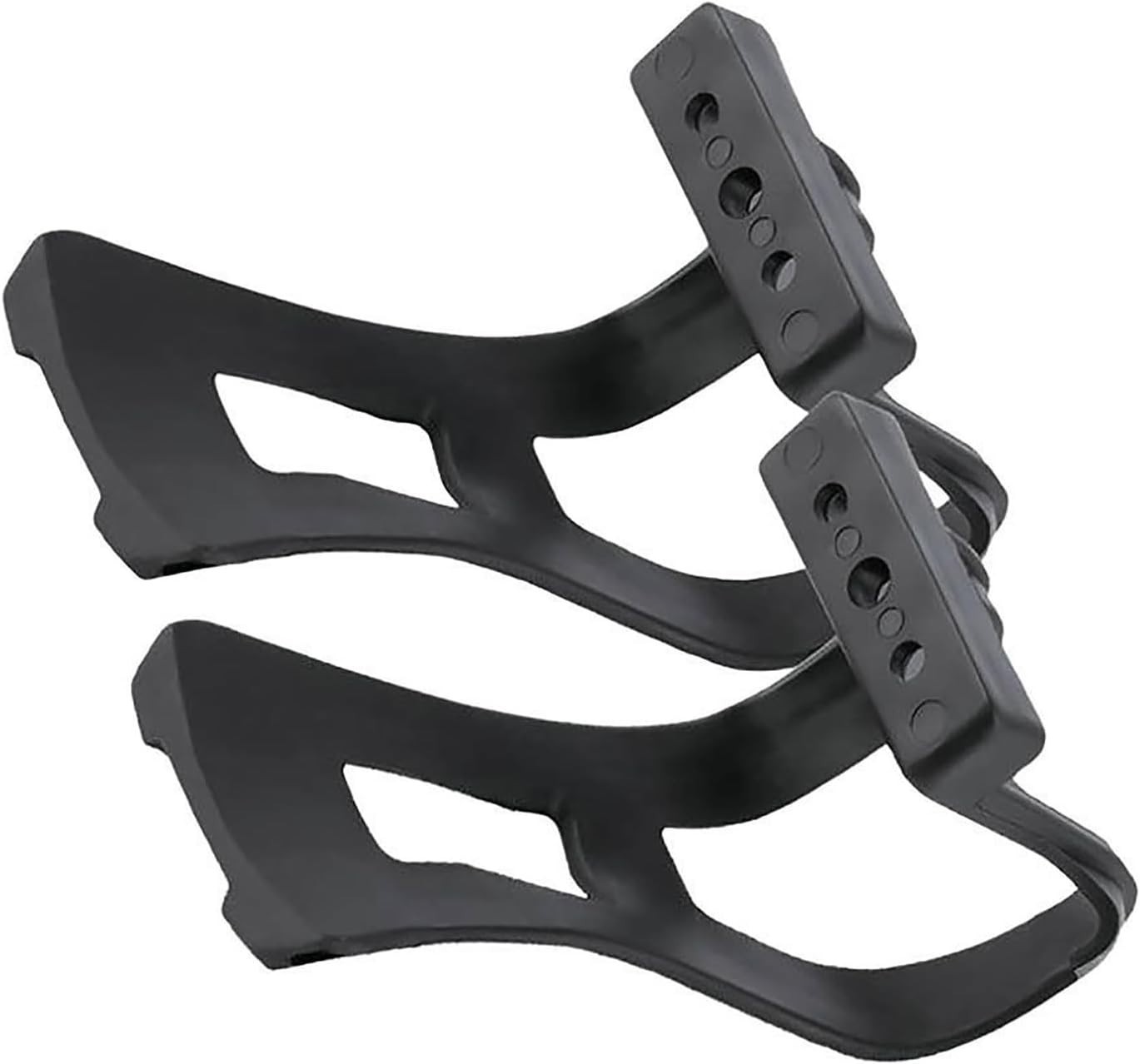 Bicycles Pedal Half Clip Road Bike Strapless Toe Pedal Clip Mountain Bike Cyc…