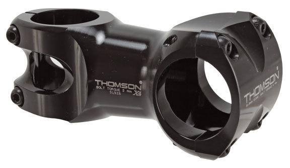 Thomson Elite X4 MTB Mountain Bike Stem 0 degree 31.8 x 70mm Black