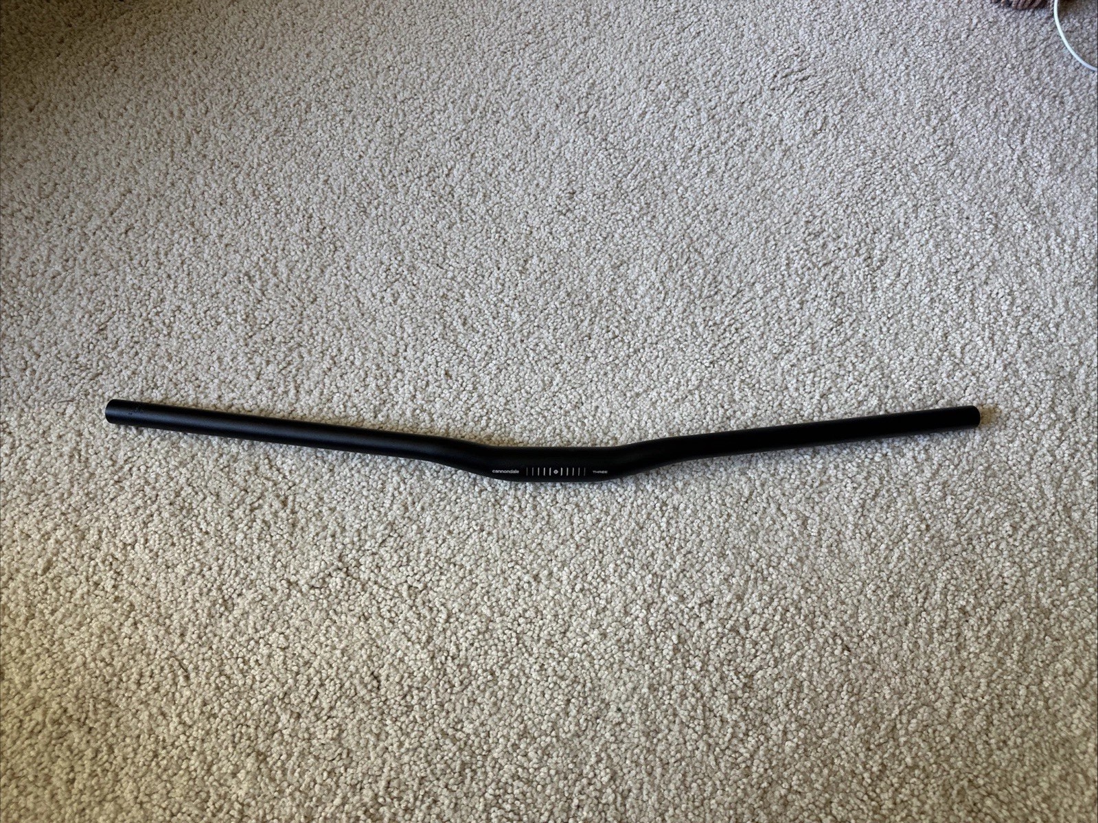 Cannondale Three MTB Flat Handlebar 780mm 62/50 32/10/12 Black Gravel Dirt