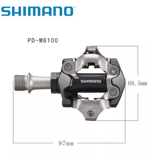Shimano Deore XT PD-M8100 SPD MTB XC Mountain Bike Clipless Pedals&Cleats W/SH51