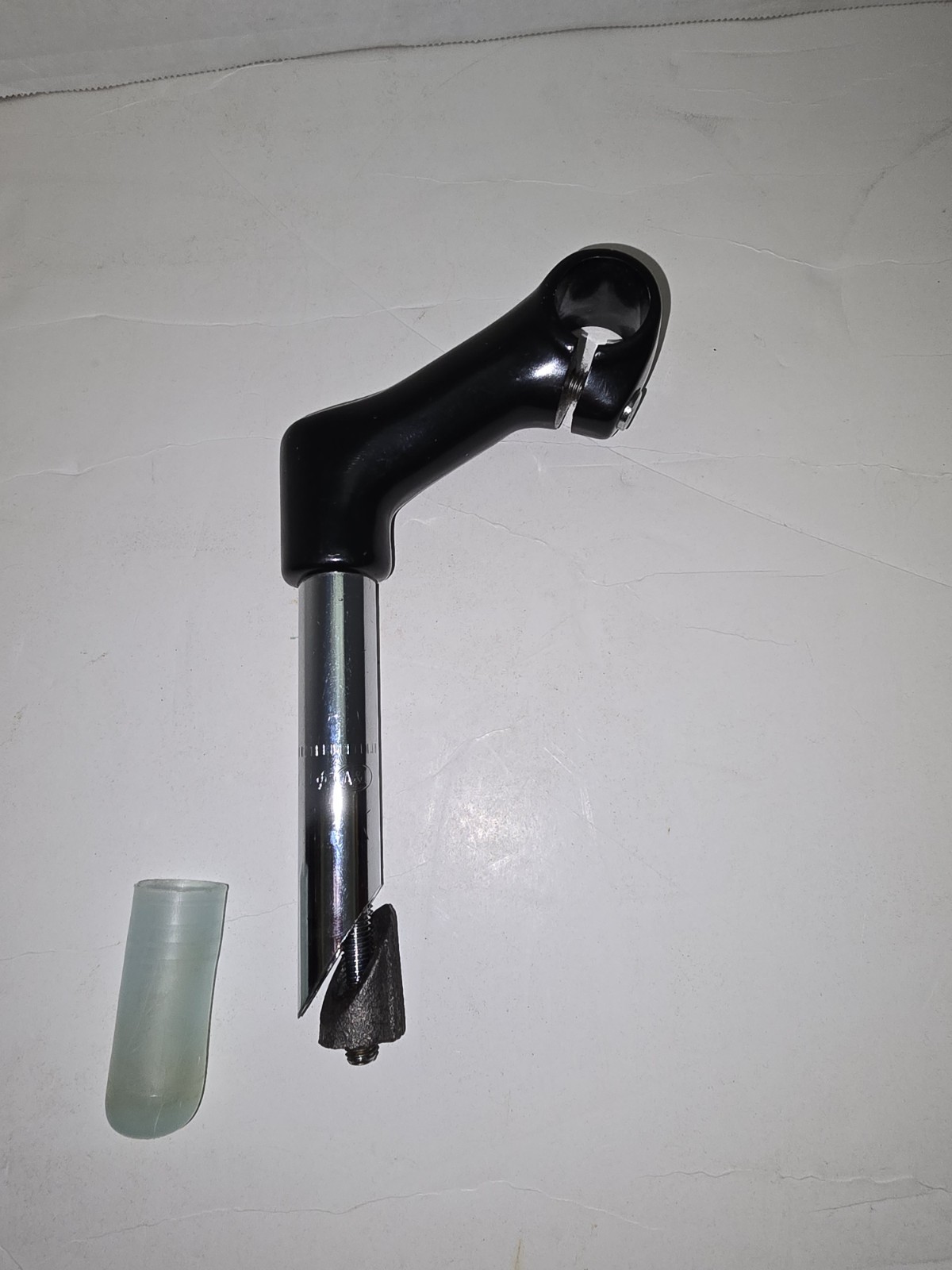 Vintage A&I Bicycle Gooseneck Stem 21.1 mm Black New