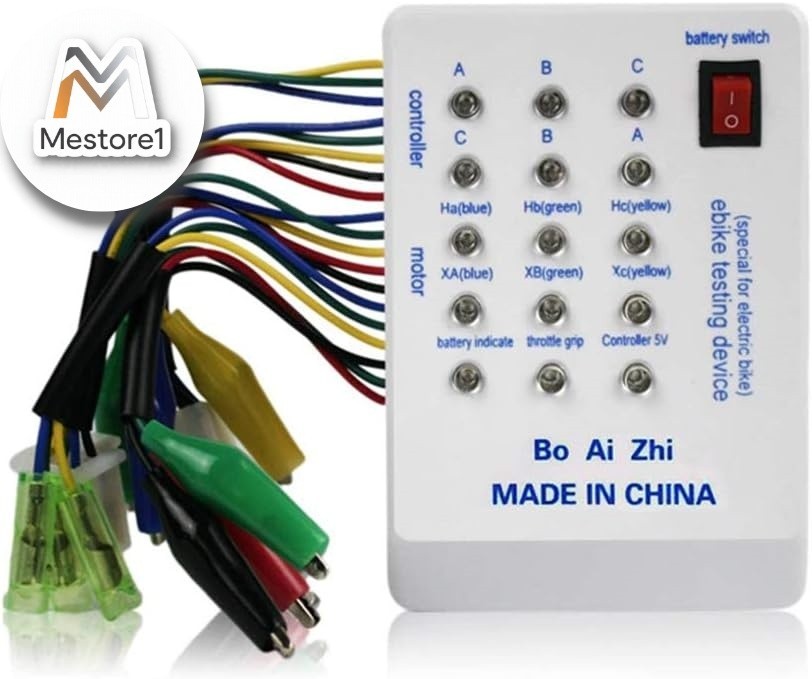 24V/36V/48V/60V/72V Electro Car E-Bike Scooter Brushless Motor Controller Tester