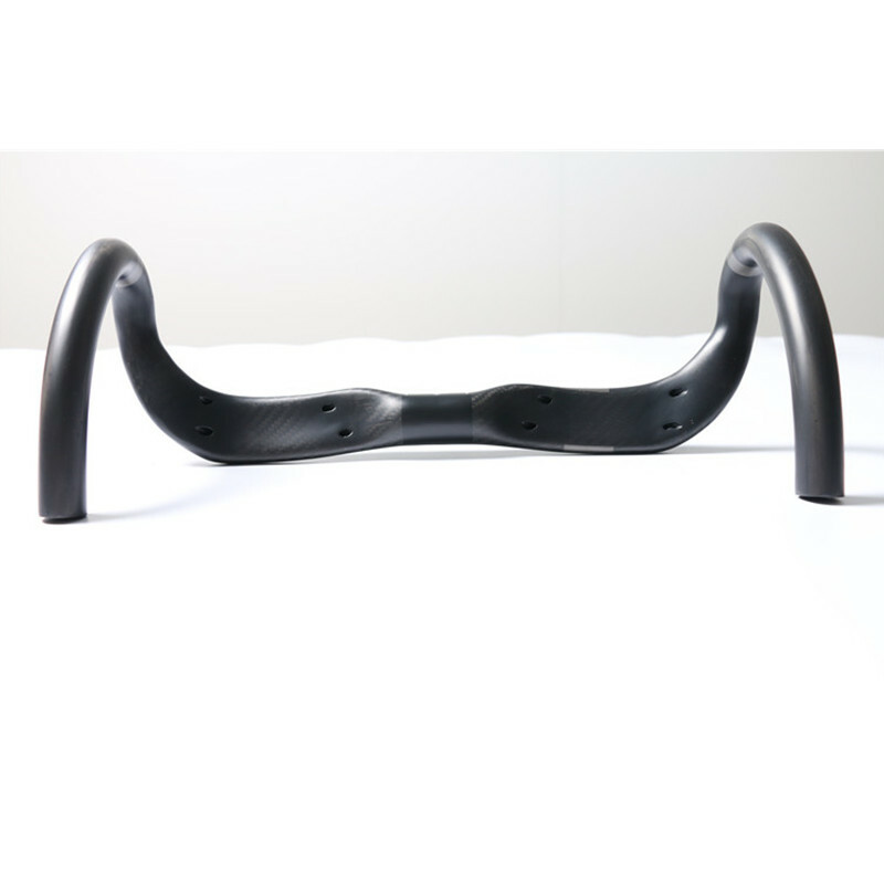 3K Carbon Road Bike Handlebar Aero Bar Bicycle Drop Bar 31.8*380/400/420/440mm