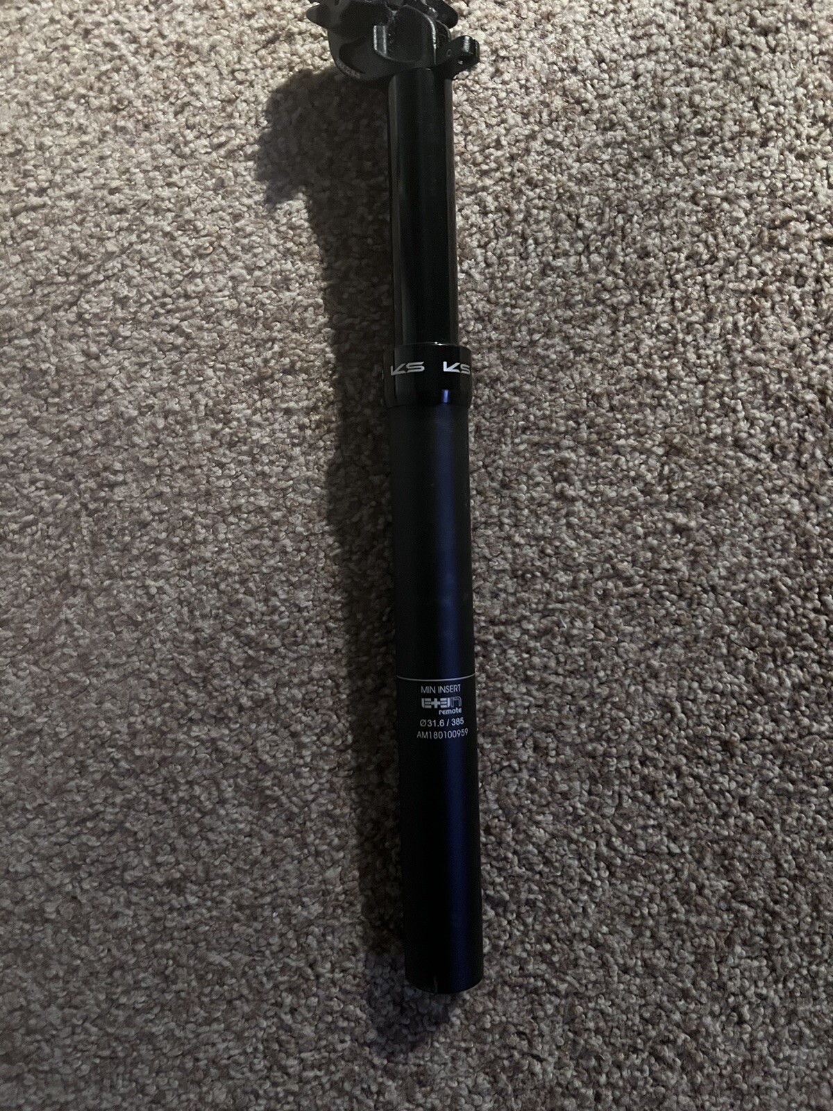 Kind Shock KS Dropper Seatpost Post without Lever 31.6 x 385mm
