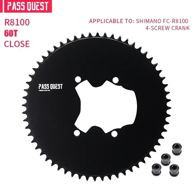 110 Bcd Road Bike Narrow Wide Chainring 42T-60T Dishes for Bicycle Crankset