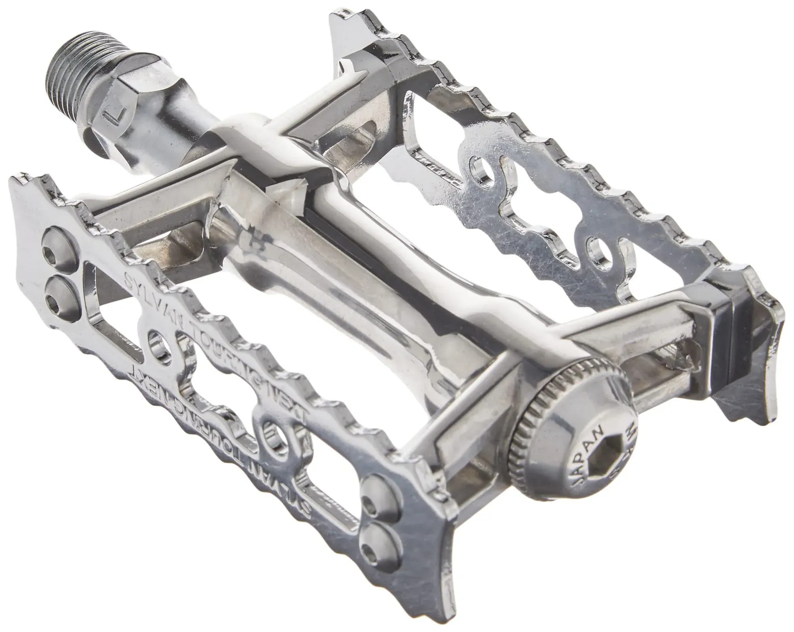 NEW MKS Sylvan Touring Next Pedals Silver 9/16 Aluminum Made in Japan