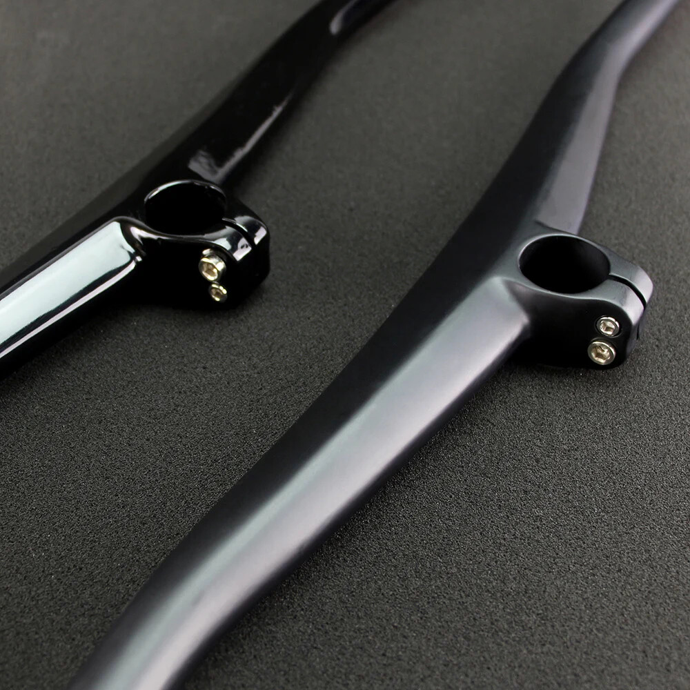 Carbon Fiber Integrated Mountain Bicycle Handlebar 2 Degree Riser Bar with Stem