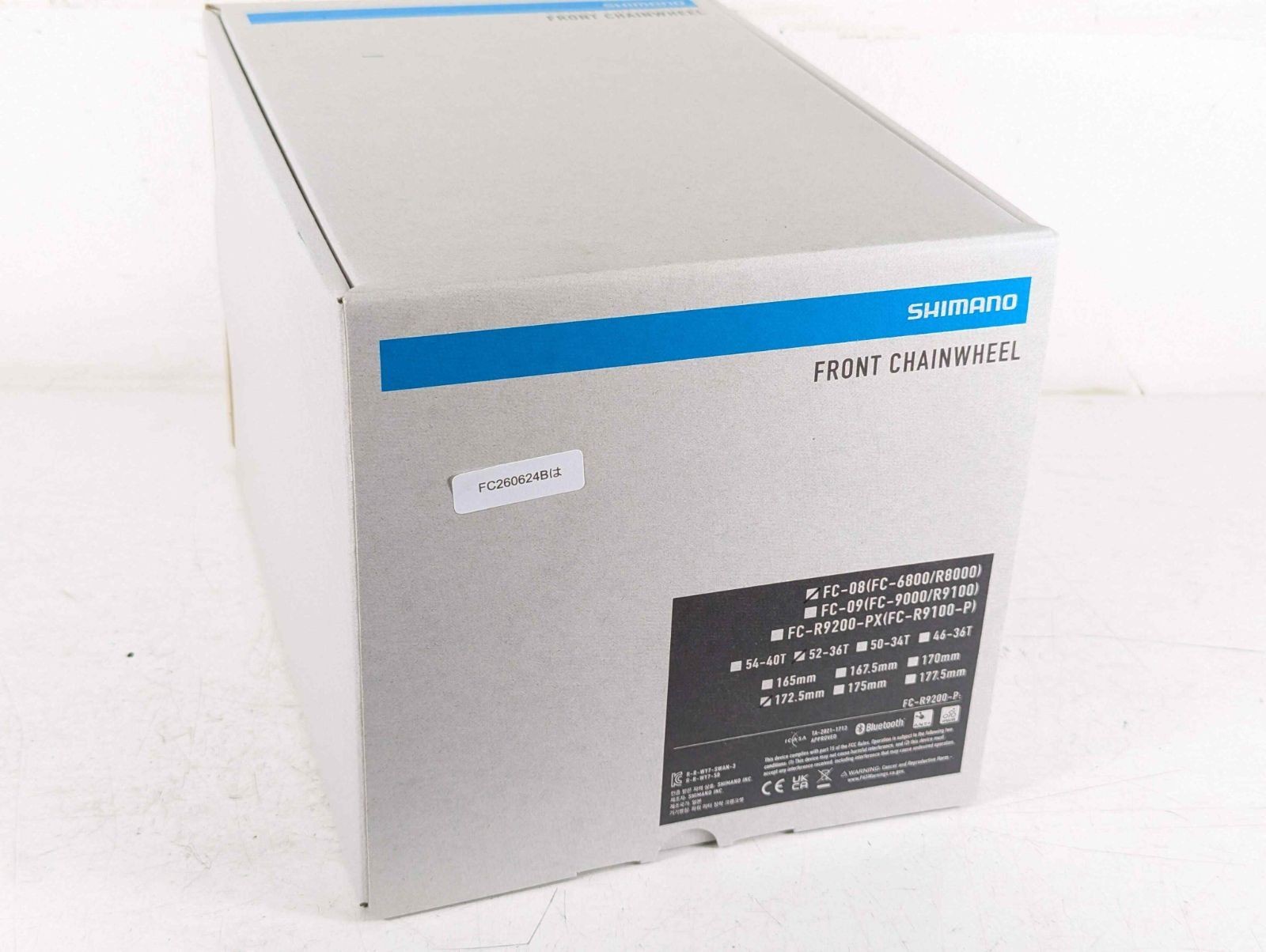 【Unused Item】For For ULTEGRA FC 08 52-36t 172.5mm C FC260624B