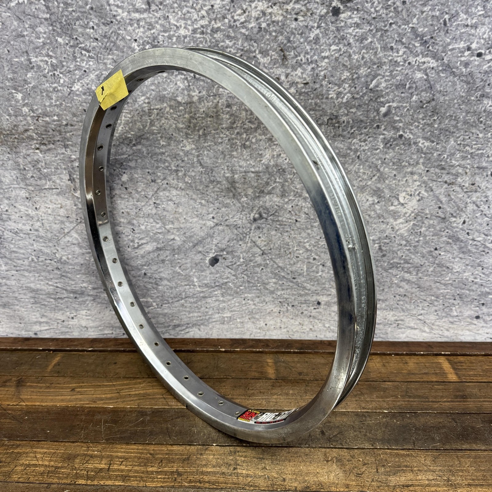VIntage Sun Big City 20in BMX Rim 36H 406×34.5mm Chrome DENT Damaged