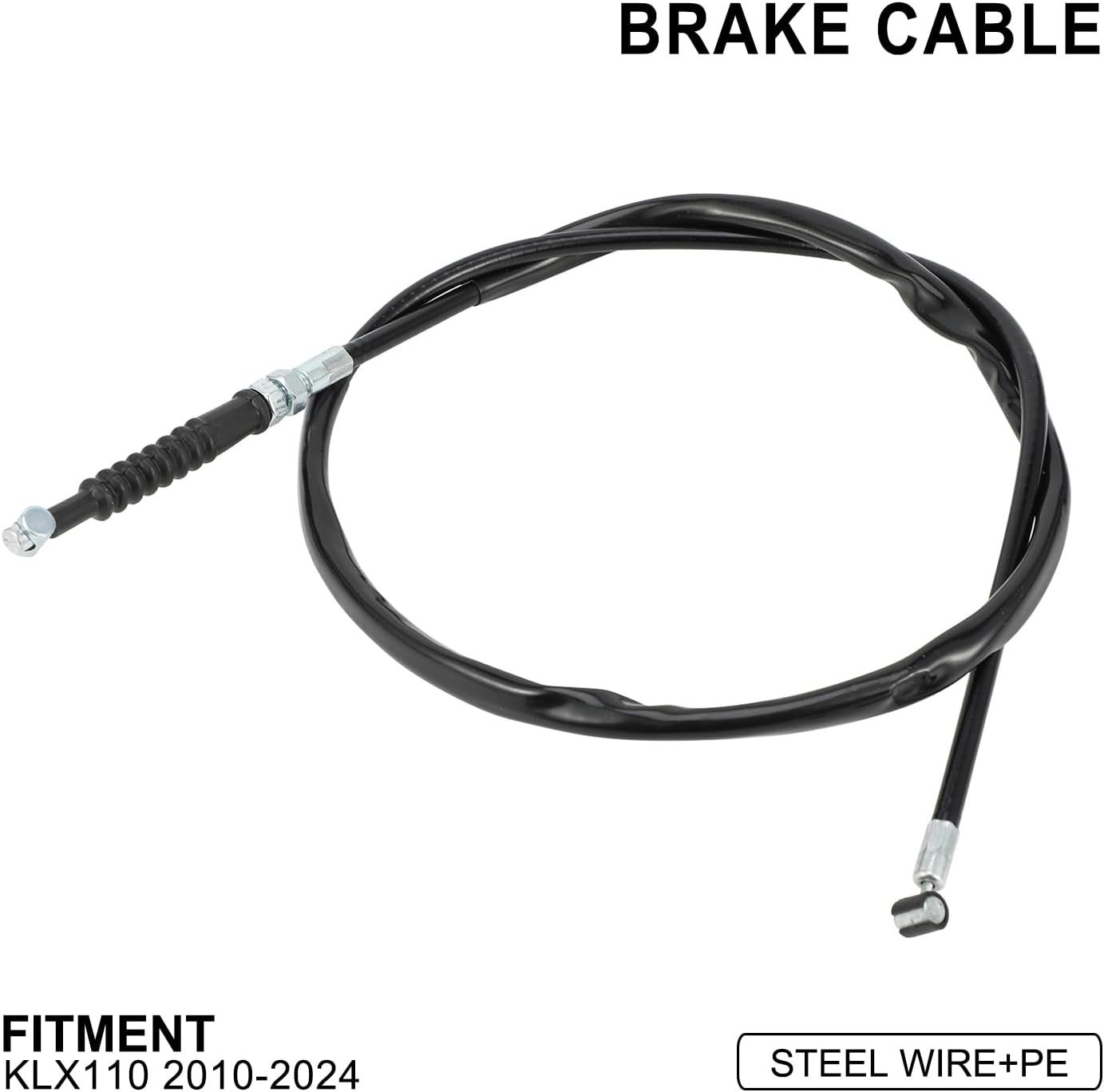 Durable Steel Wire Brake Cable for KLX 110 Models 2002-2024 – Enhanced Control