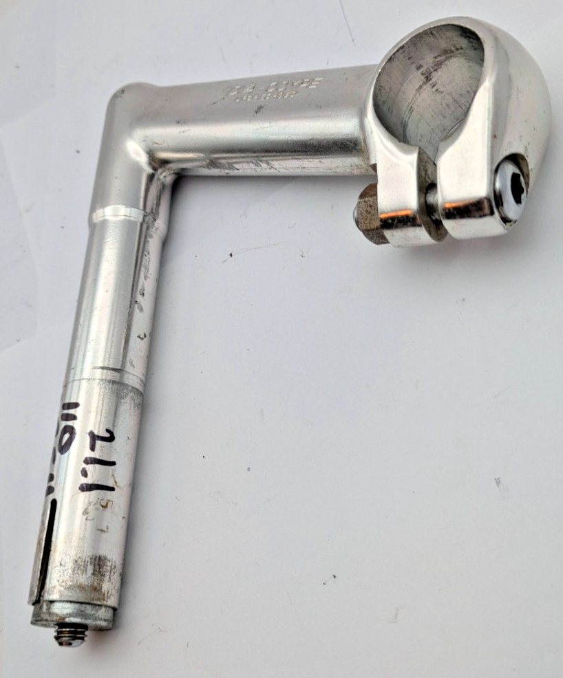 DIA COMPE DROP FORGED QUILL STEM JAPAN 21.1 .833 25.4MM CLAMP 110MM ALUMINUM