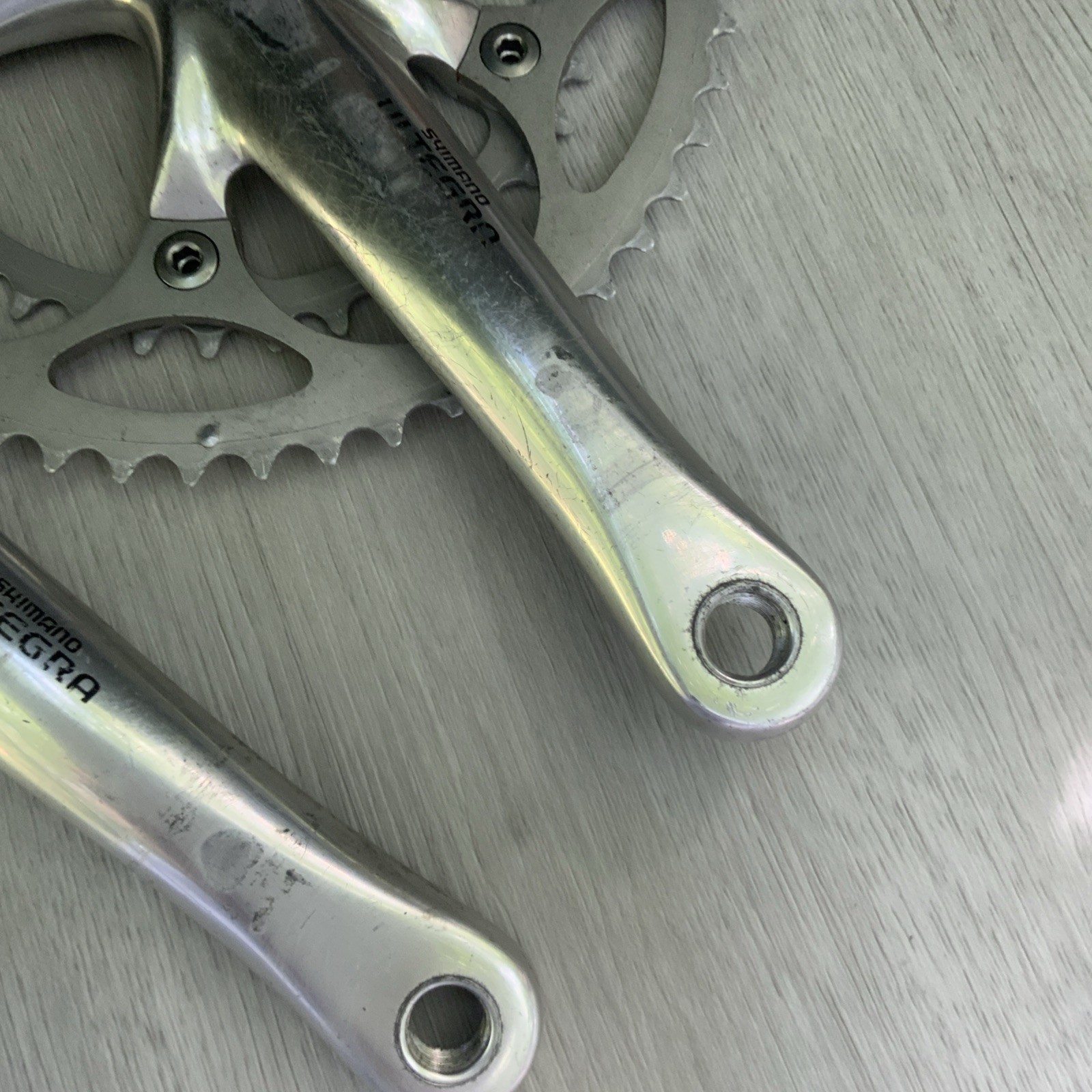 SHIMANO ULTEGRA CRANKSET DOUBLE 6500 53-39 TOOTH 172.5 MM ARMS