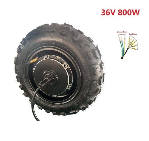 11 inch 60H 36V48V60V72V 800W 2000W 3000W 3800W High Speed Hub Motor Scooter