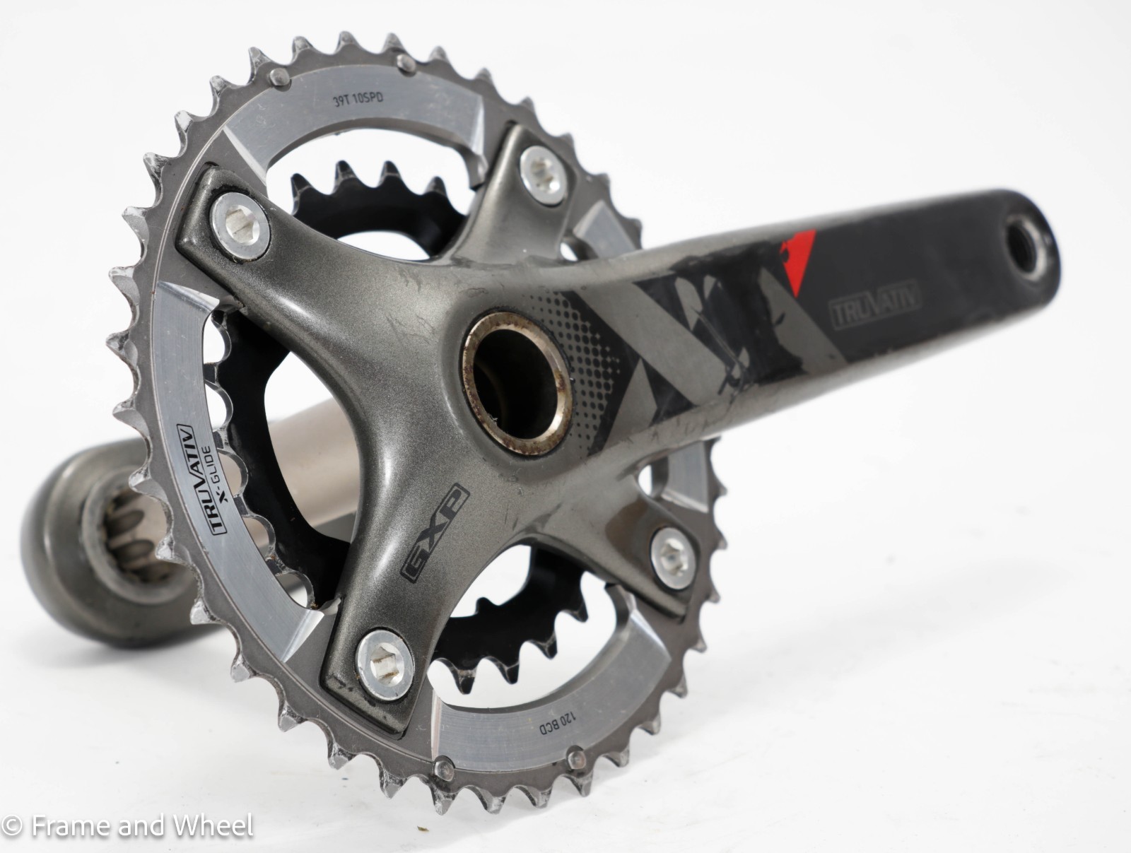 SRAM XX carbon crankset 39T/26T 175mm 2×10 speed GXP mountain