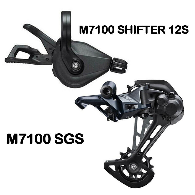 Shimano SLX M7100 12 Speed Right Shifter SL Rear Derailleur RD SGS MTB Bike