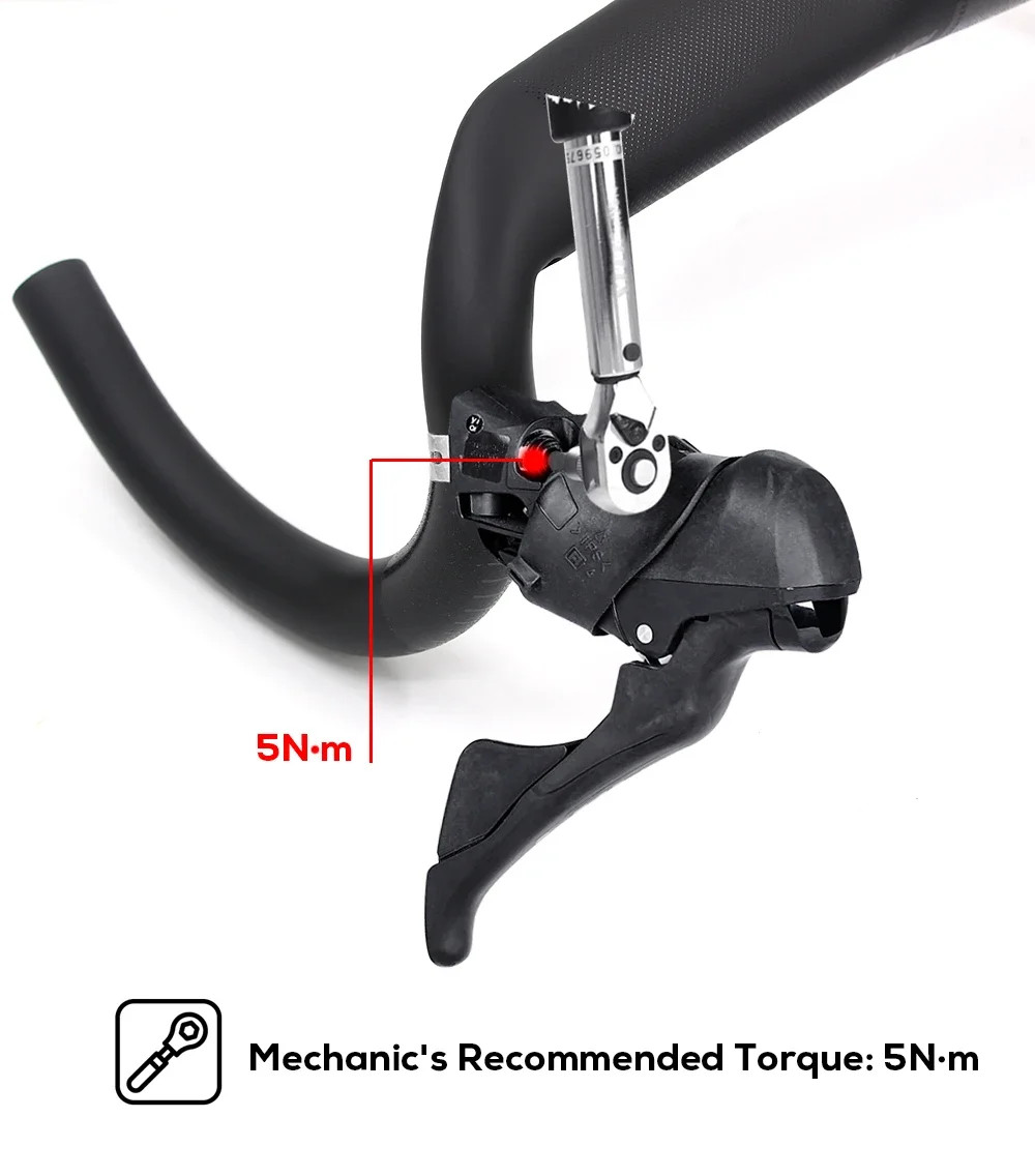 Carbon Fiber Gravel Bike Handlebar 31.8mm Clamp 380mm 400mm 420mm 440mm