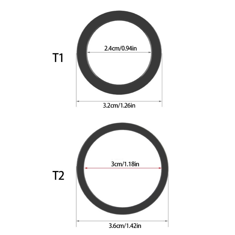 4Pcs Aluminum Alloys Bike Intergrated Hollow Crankset Washer Chainring Spacer