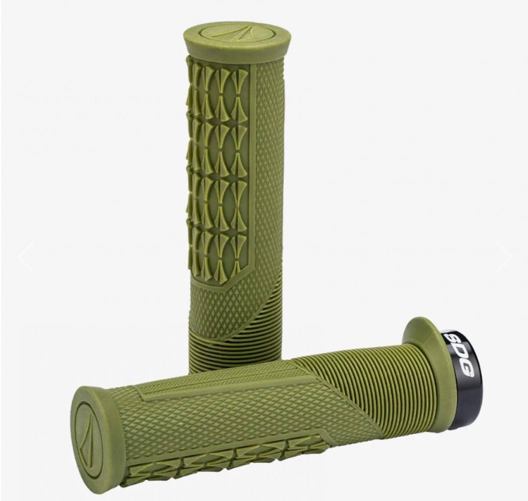 SDG Locked On Comfort Open Core Thrice Grips – MTB Lock-on Grip Multiple colors
