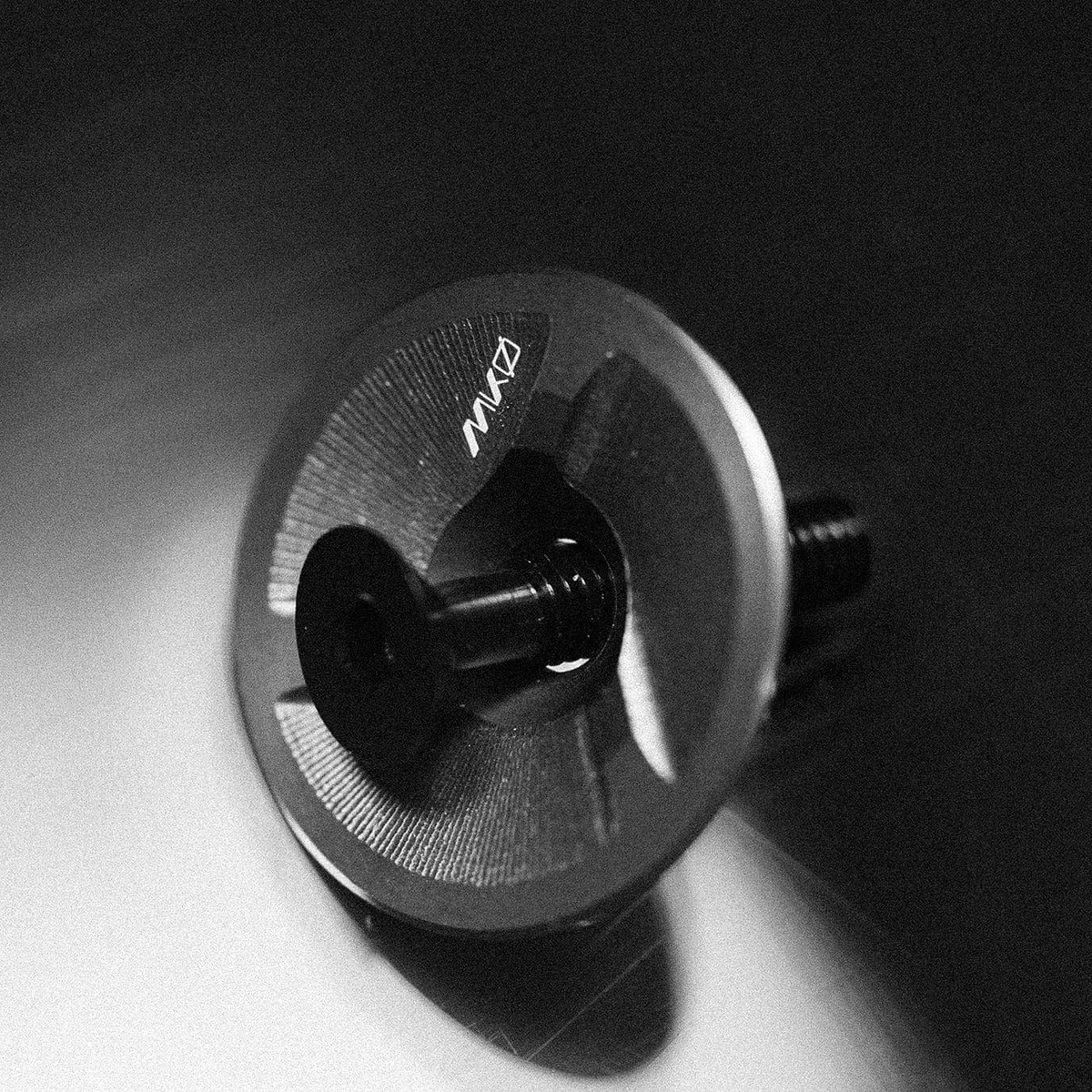 Wolf Tooth Components MK0 Low Profile Stem Cap Shadow Gray, One Size