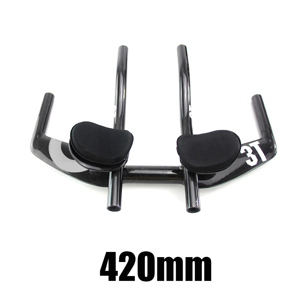 Carbon Mountain Bicycle Handle TT Bar Rest TriathlonHandlebar Length: 400-440mm