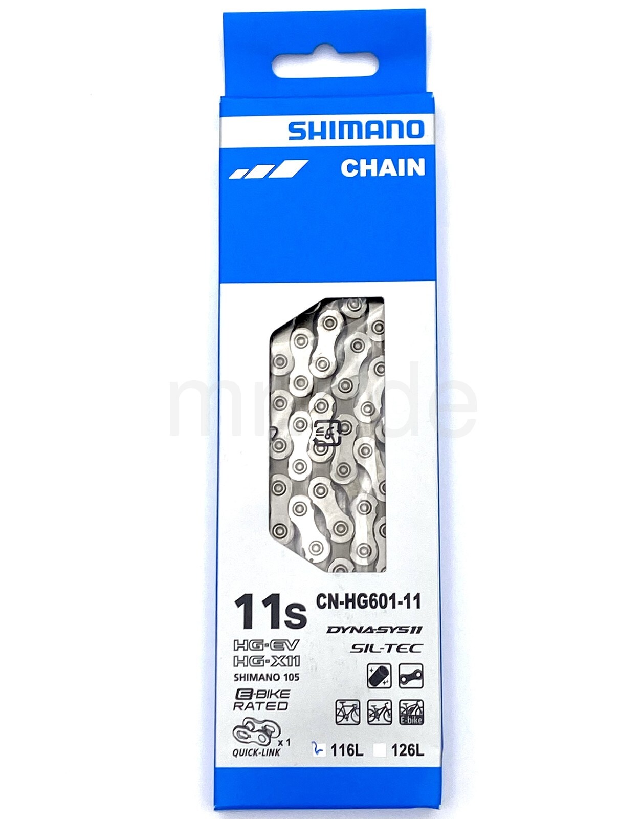 Shimano CN-HG601-11 11Spd 116L W/missing link Chain fit Ultegra Dura Ace 105