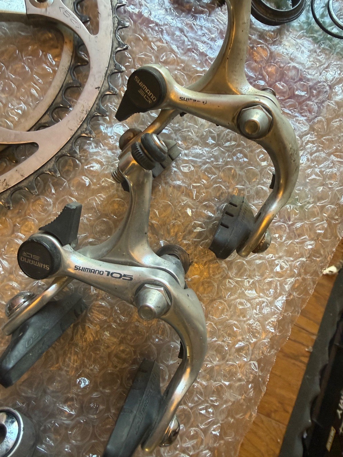 Shimano 105 series 1050 6 Spd Group ITALIAN Derailleurs, Brakes, Shifters – USED