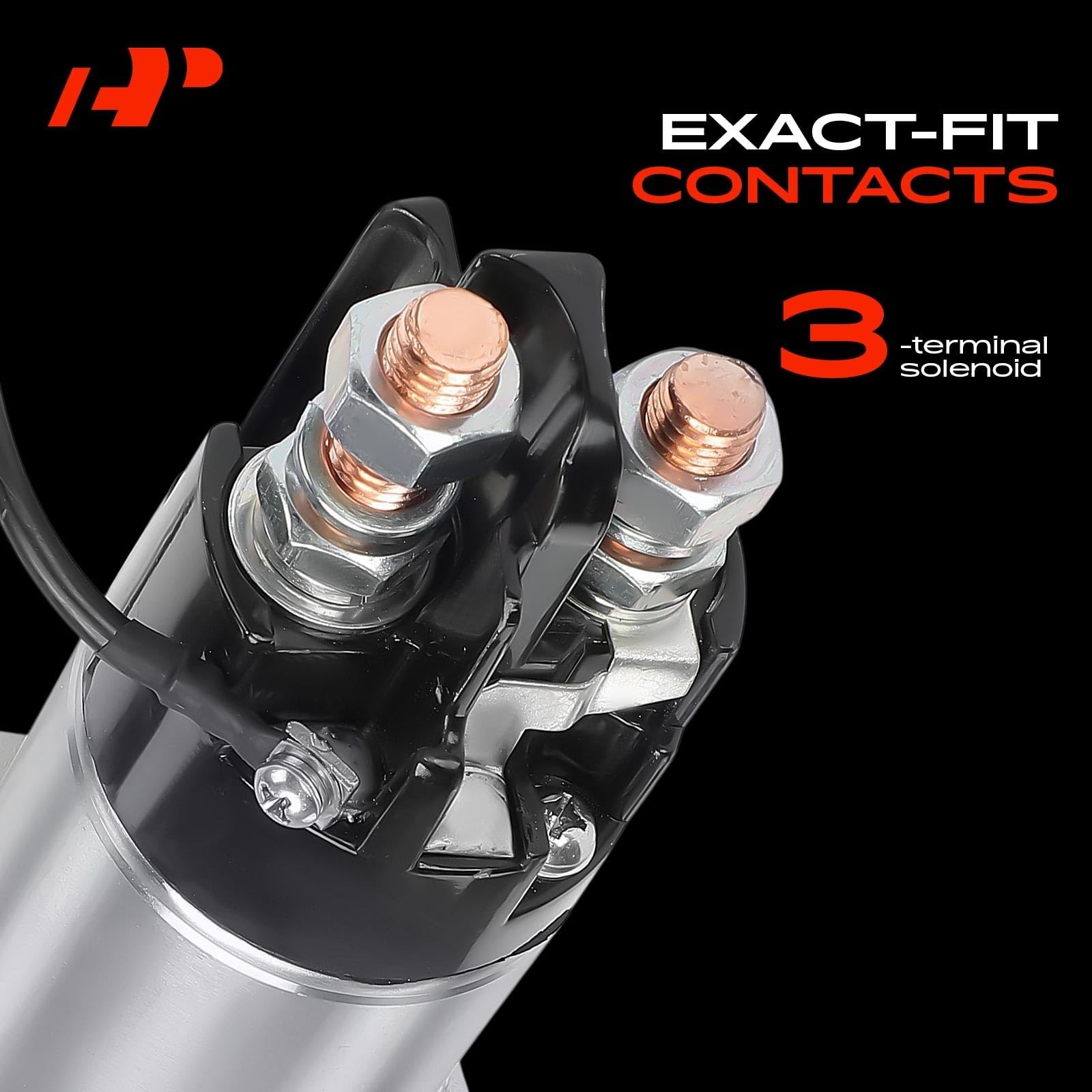 A-Premium Starter Solenoid Compatible with Freightliner – FC80 1999-2007, Arg…