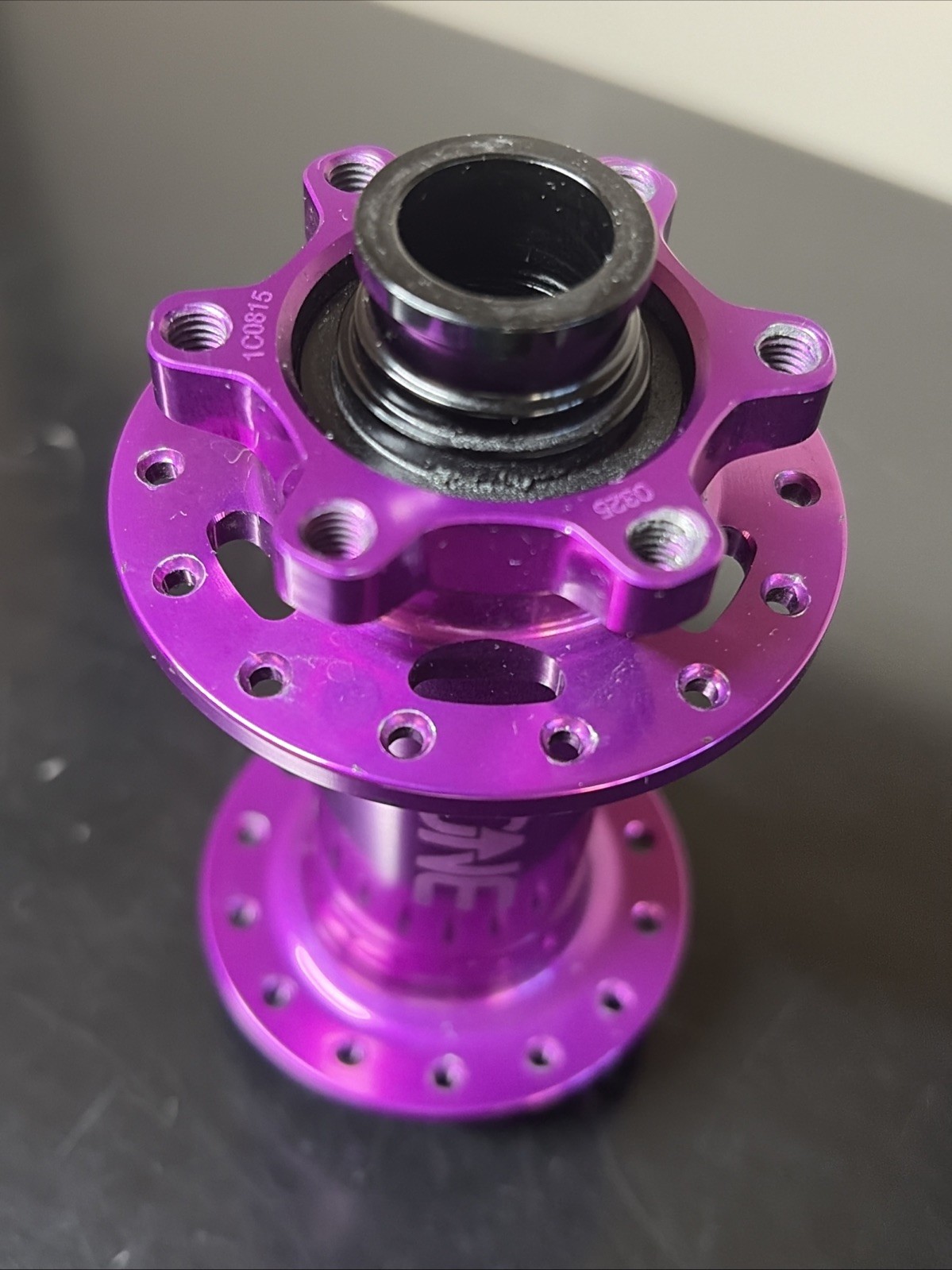 OneUp mtb hub, boost, 32h, purple