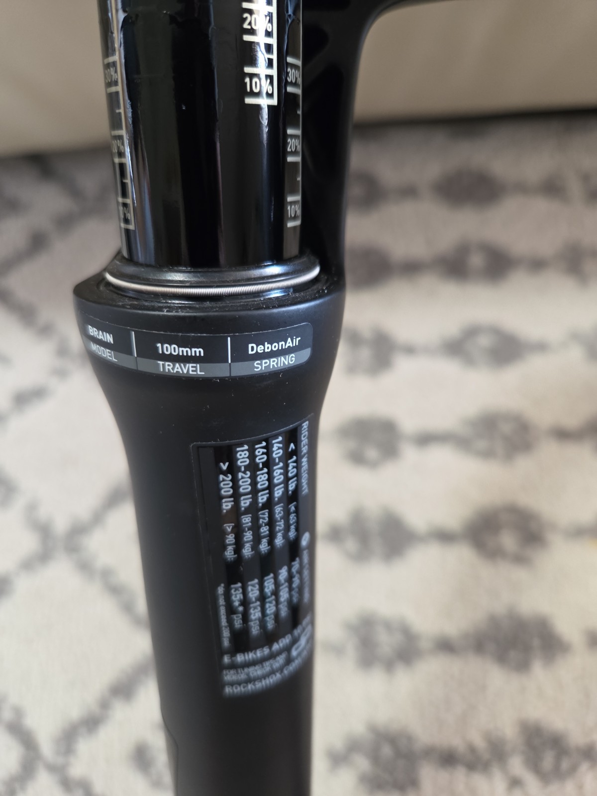 ROCK SHOX SID World Cup Specialized Brain 100mm fork 15x110mm boost 29 WC Carbon