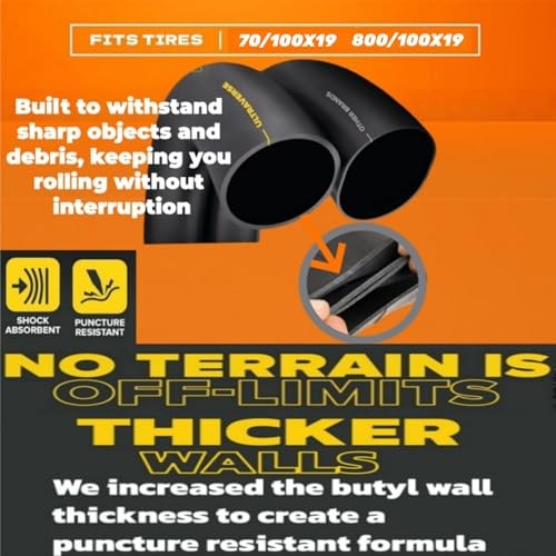 70/100-19 80/100-19 2.75/3.00-19 3.00-19 Electric Dirt Bike Inner Tube Heavy