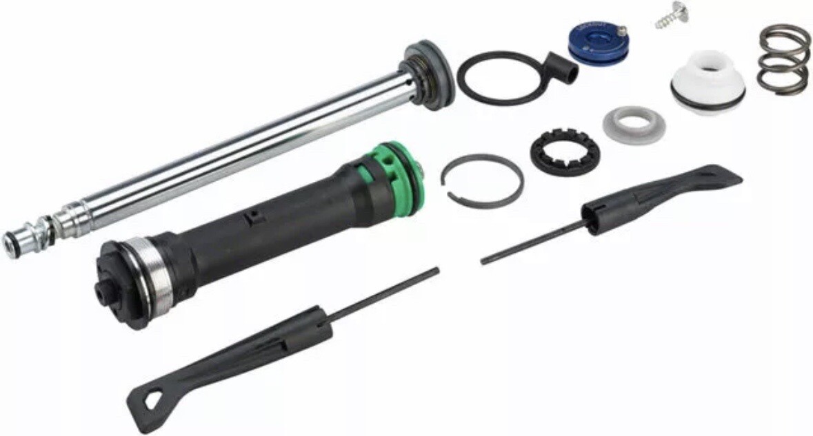 RockShox TK Remote Damper 17mm Cable Pull for 100mm travel XC30 A1-A3/30 Silver