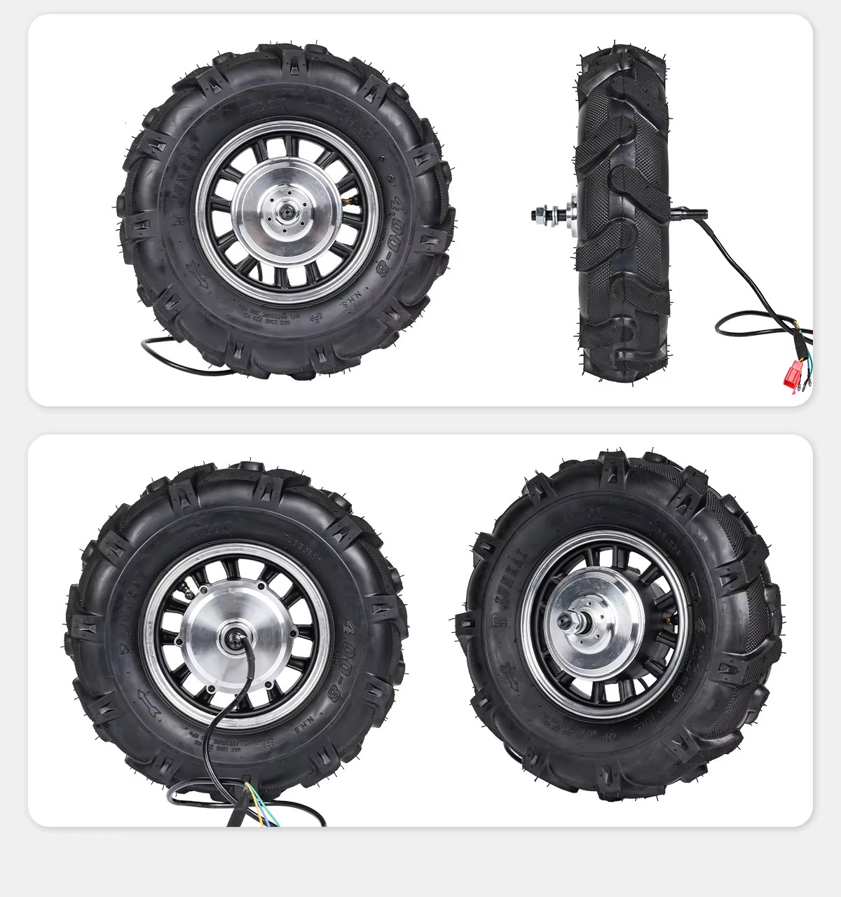 16 inch 48V 500W-1500W BLDC Electric Wheel Geared 100N.M Hub Motor Electric bike