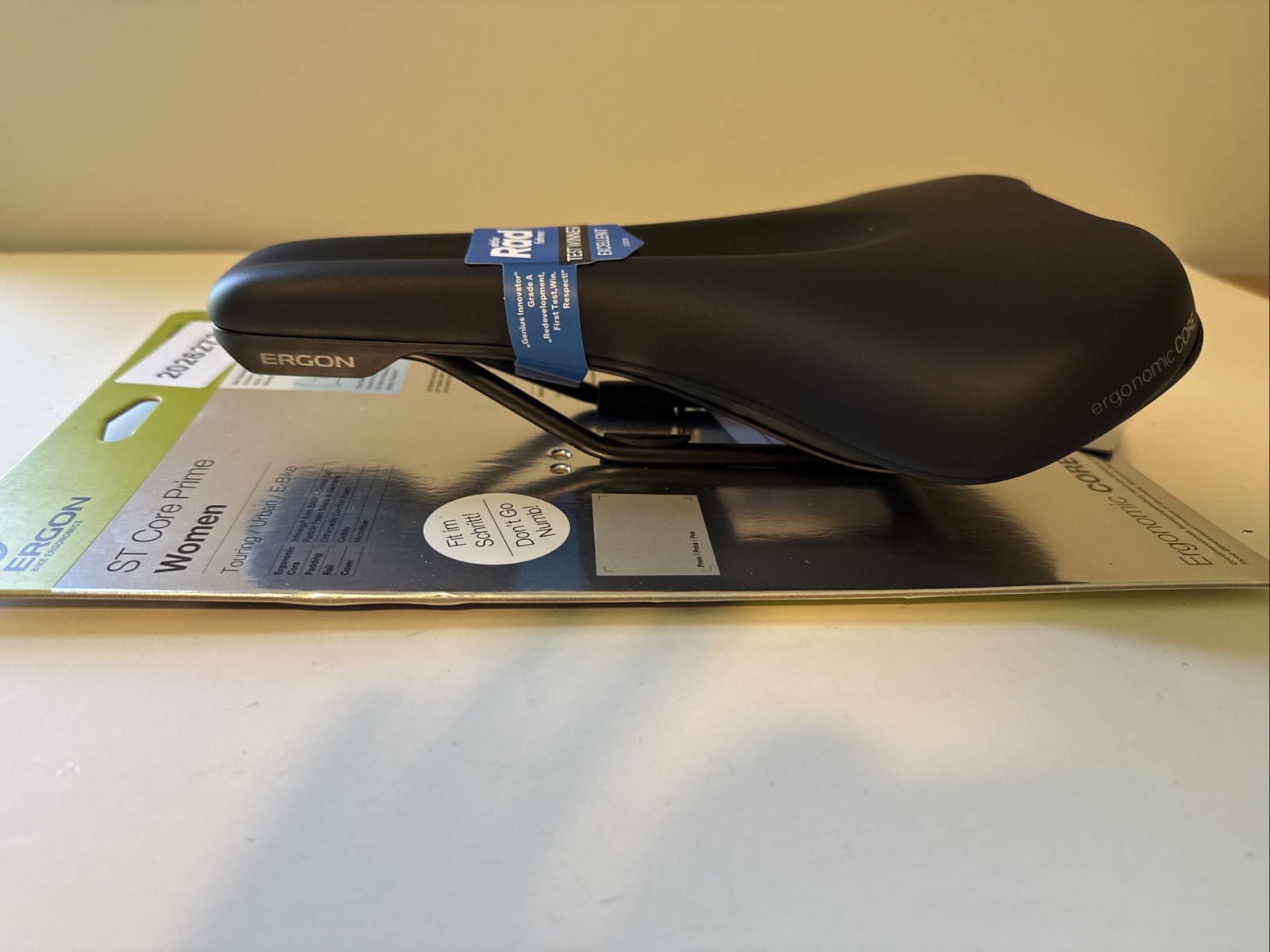 Ergon ST Core Ultra Saddle Women Black M/L