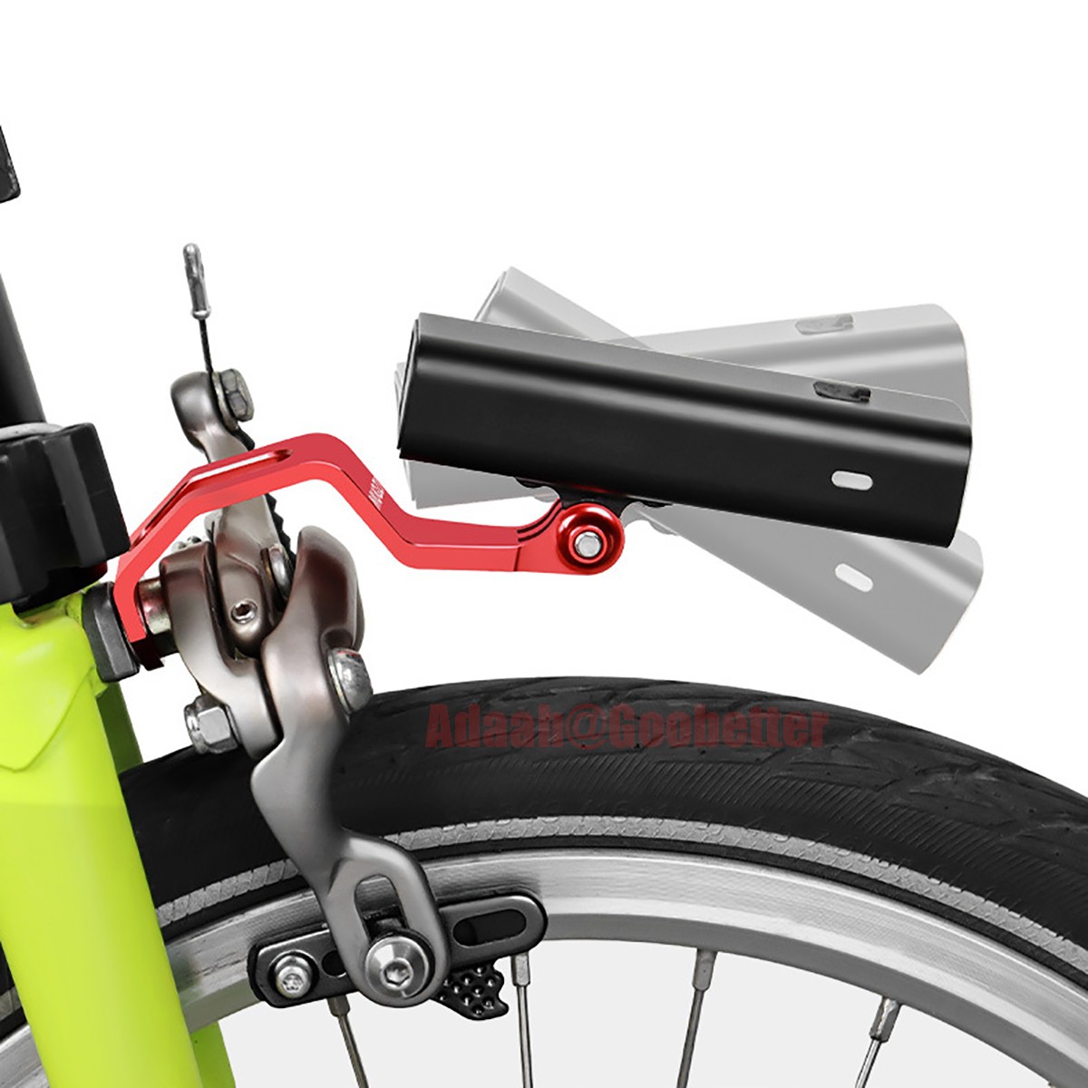 Aluminum Alloy Bike Fork Mount Front Light Bracket Road Bicycle Headlight Holder