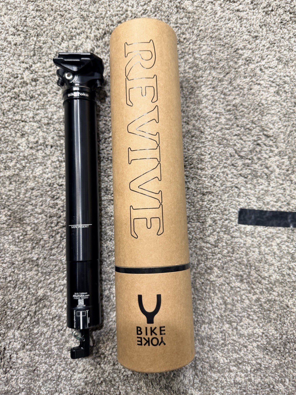 Bike Yoke Revive 2.0 34.9 x 160mm Dropper Post Excellent Condition