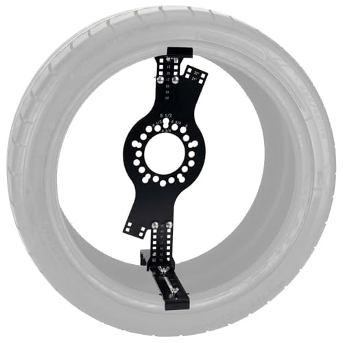 Wheel Fitment Tool and Simulator, Offset Measuring Mockup Tool, Fits 14 5 Lug