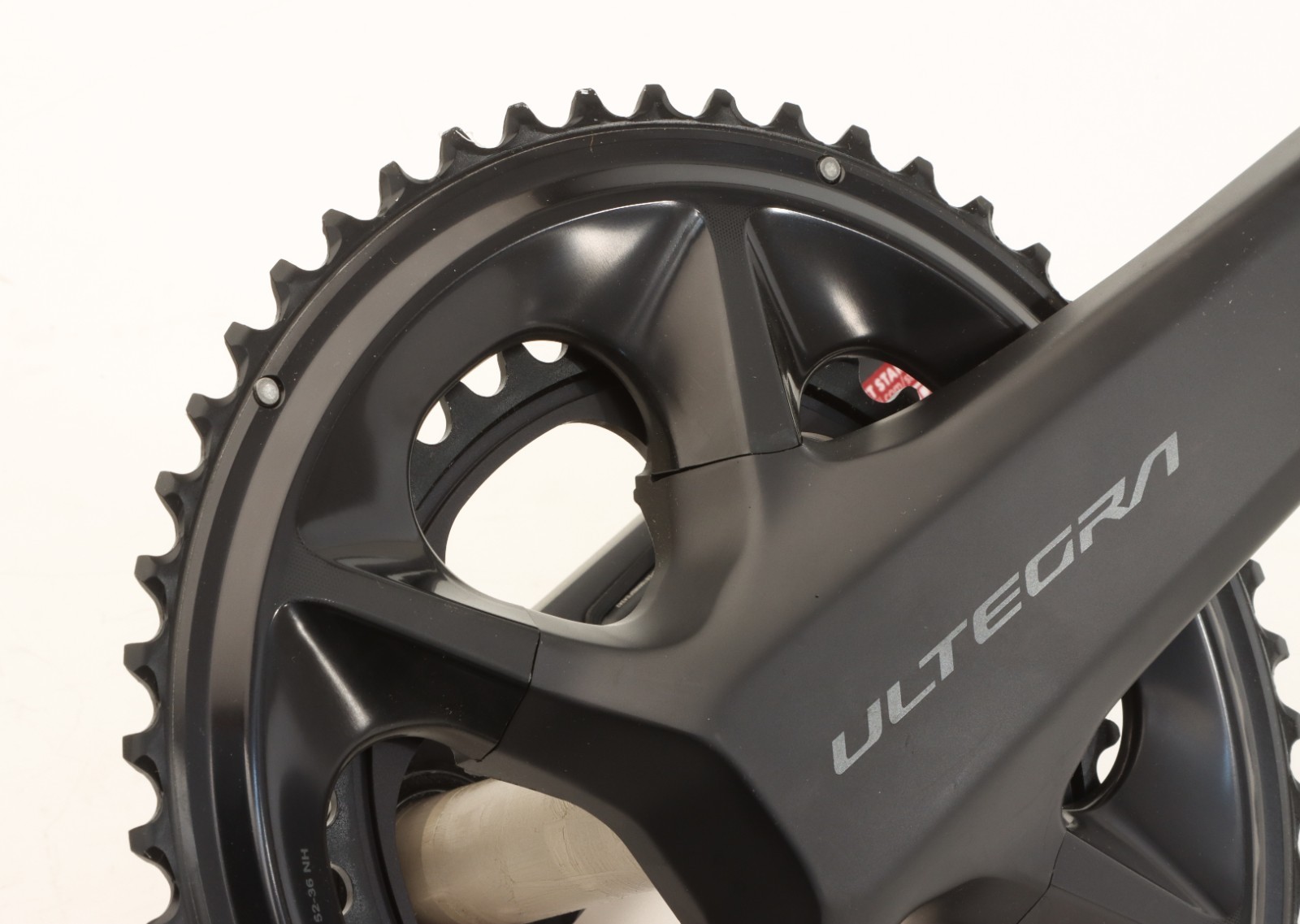 Shimano Ultegra R8100 12s Crankset 52/36t x 172.5 w/4iiii POWER MET NEW Takeoff