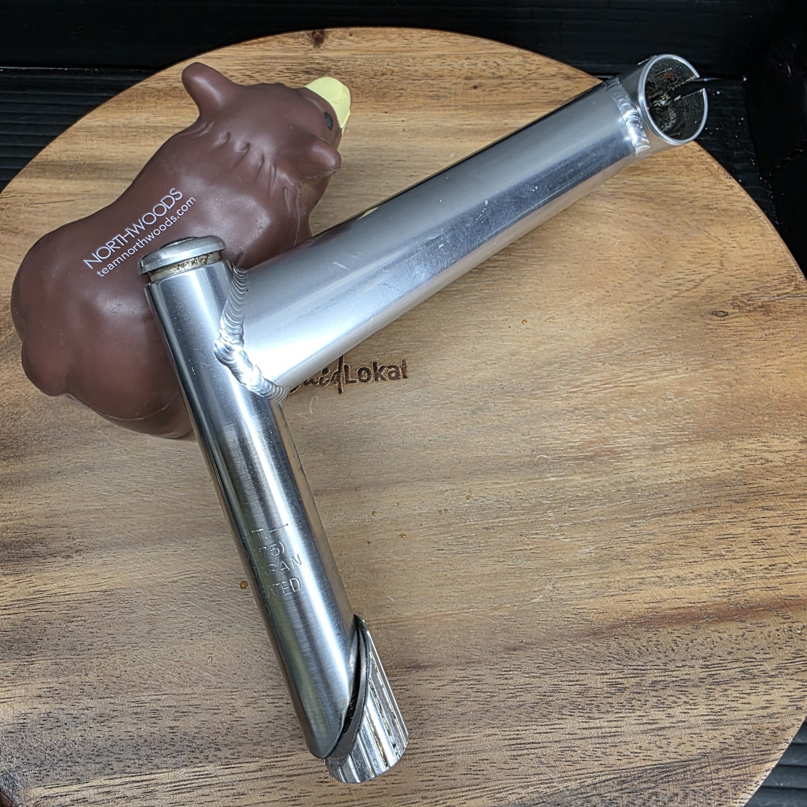 Vintage Ritchey Force Quill Stem Nitto Heat Treated 150mm 10° 22.2 25.4 Silver
