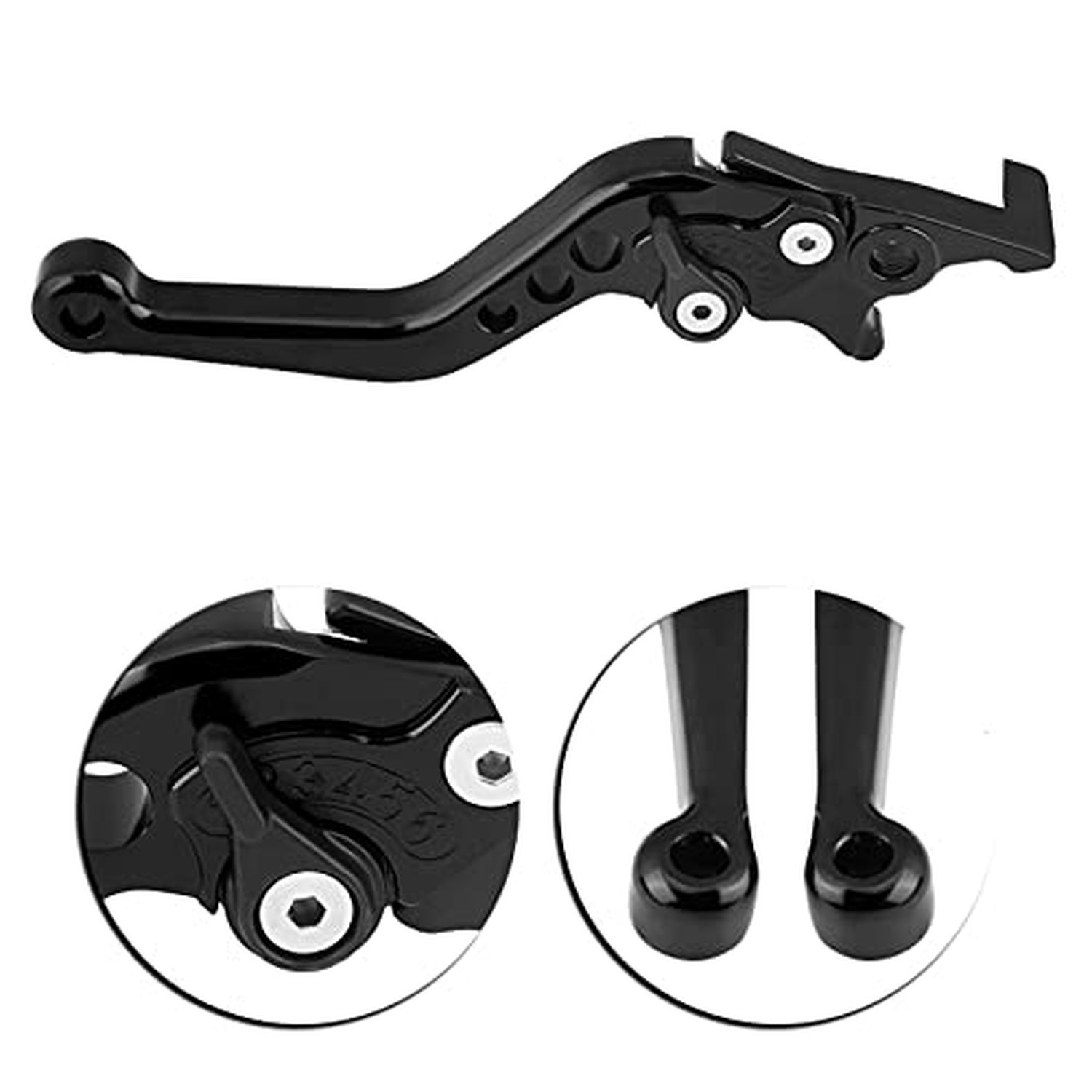 Akozon 1 Pair CNC Aluminum Alloy Motorcycle Scooter Modification Double Disc …