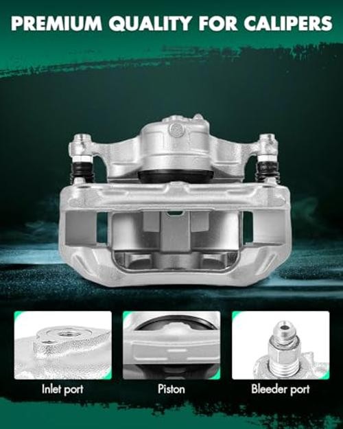 19B7159 Front Right Disc Brake Caliper w/Bracket Fit Front Passenger[19B7159]