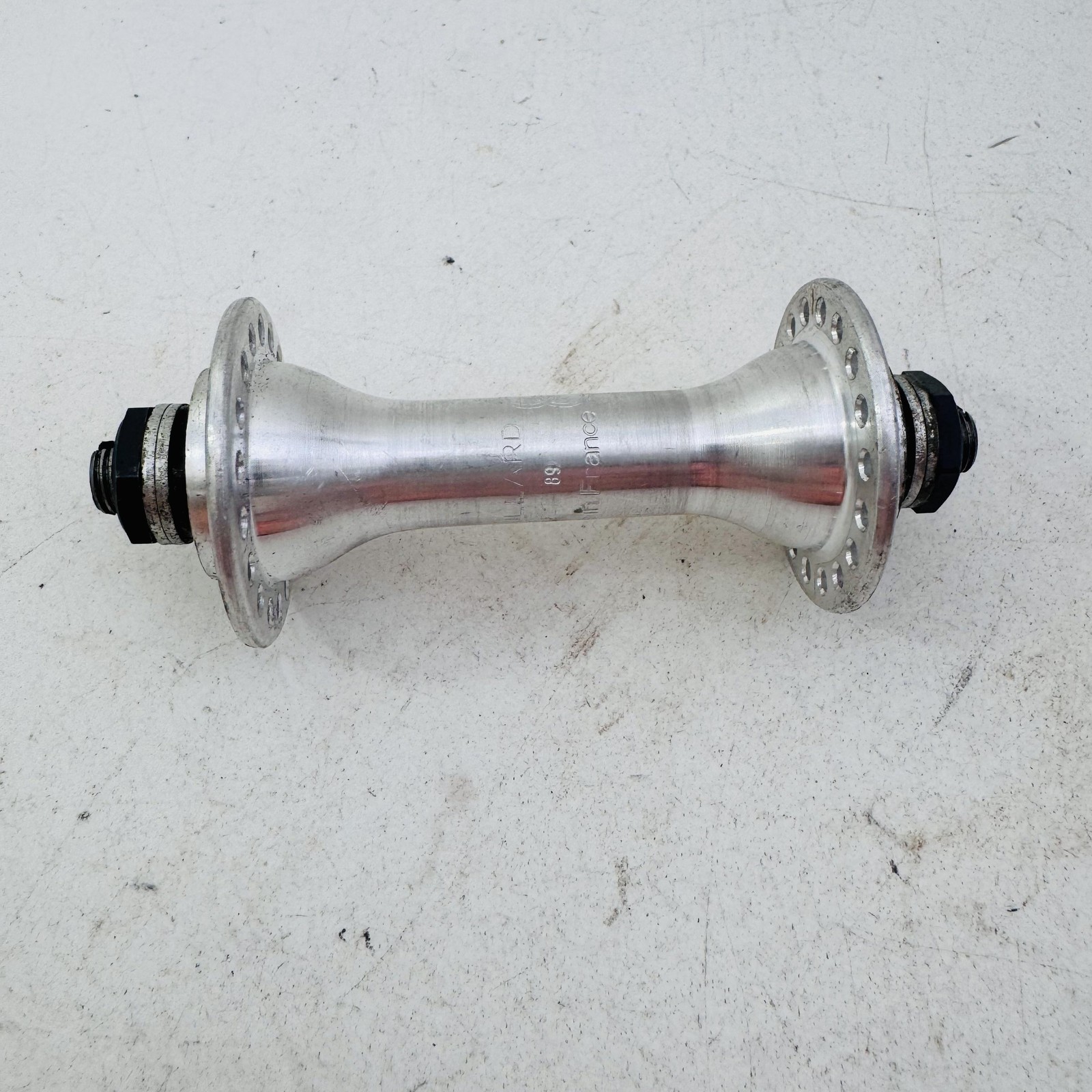 Vintage Maillard Front Hub 36H Bolt-On Silver NOS 100mm France Road Bike A63