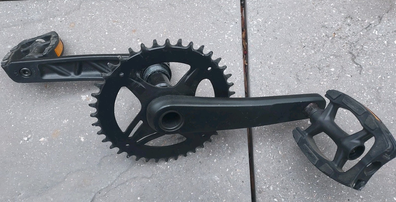 Samox TAC-29 Crankset – 11-Speed, 40t, Direct Mount Samox, 170mm Arms + BB