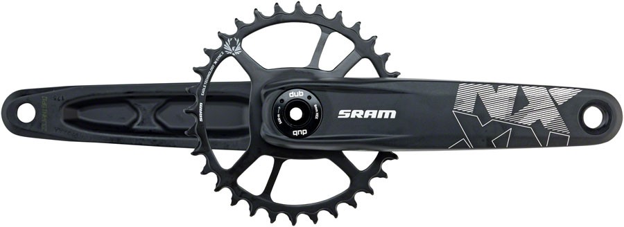 SRAM NX Eagle Fat Bike Crankset 175mm 12-Speed 30t DUB Spindle Interface
