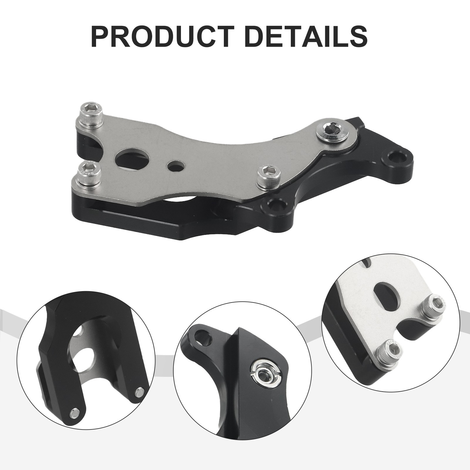 1x Bike Frame Conversion Kit Bicycle 160mm Disc-Brake Adaptor Bracket Holder
